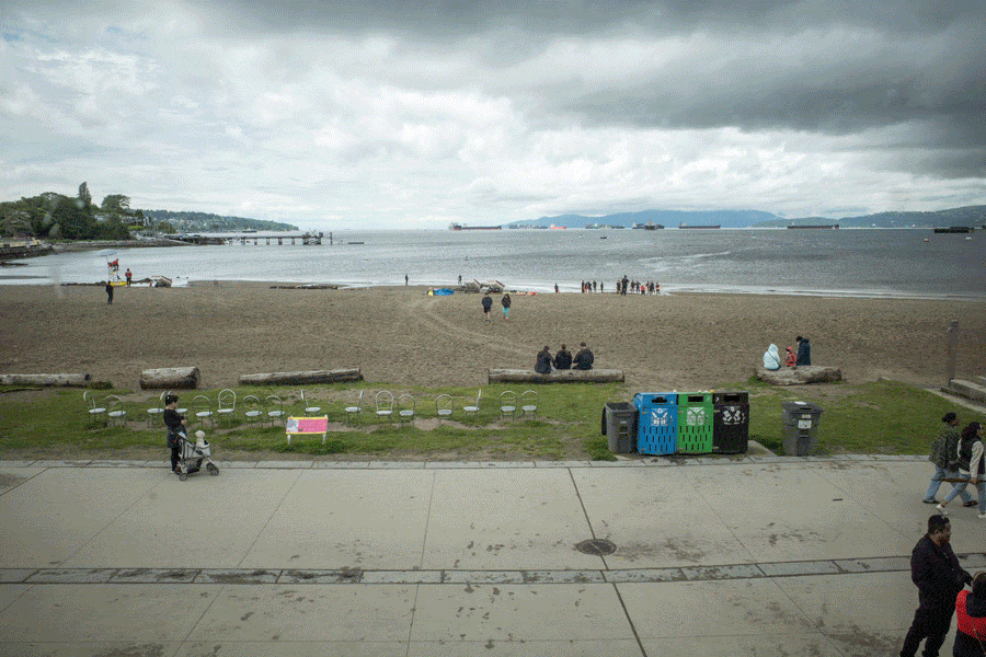 Kits Beach Time Lapse, every 10 seconds for 3 mins