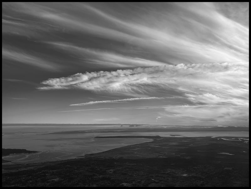Big sky over Point Roberts