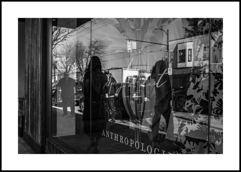 The Window Is A Mirror - Leica M10, Voigtlander 35mm f2.5 Color Skopar